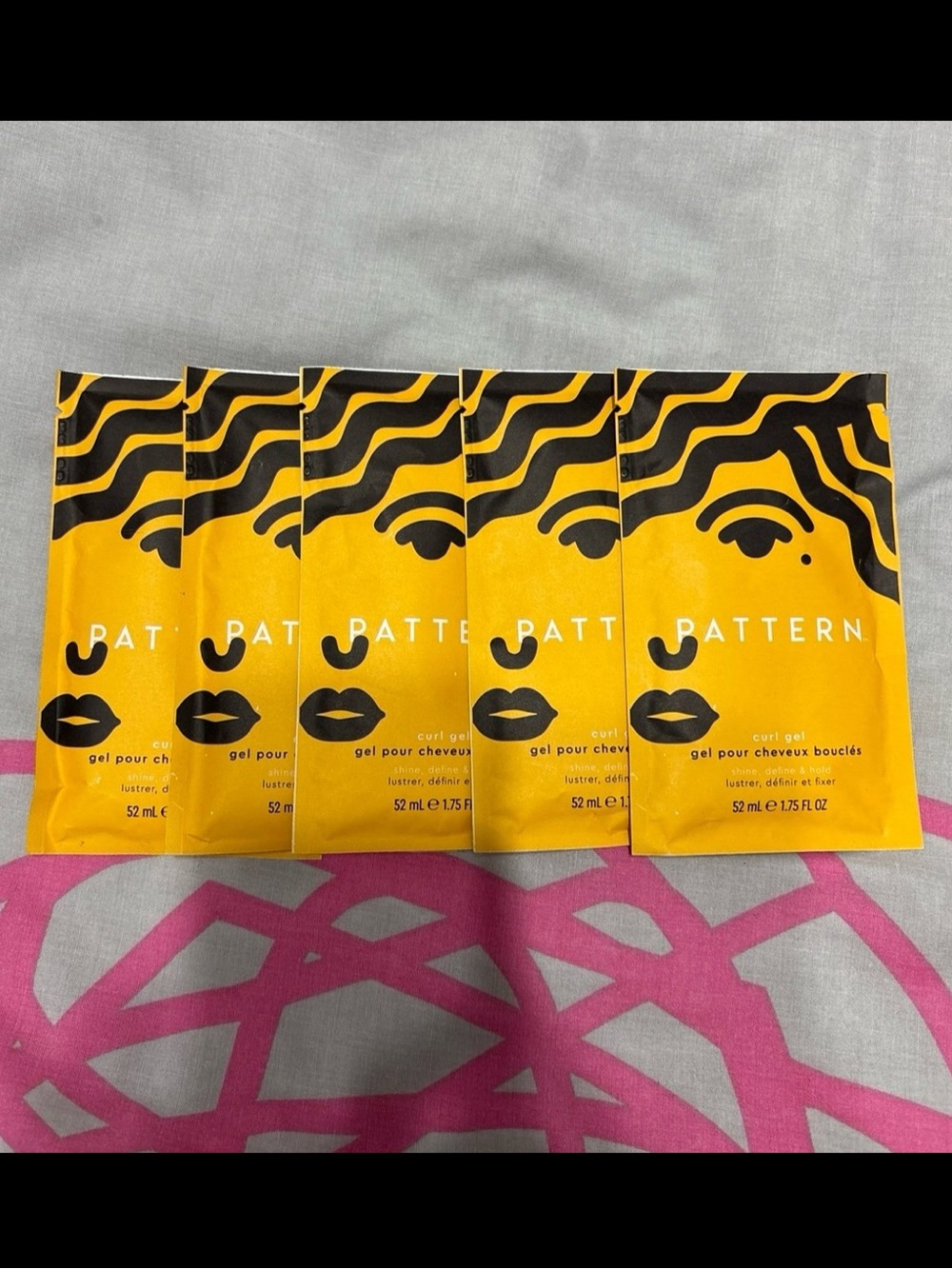 5 Count of Pattern Curl Gel